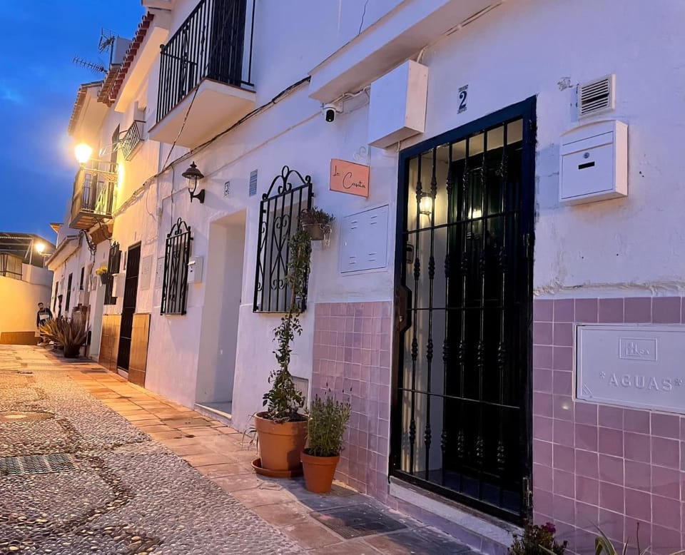 Property building, Night, Neighbourhood, Street view