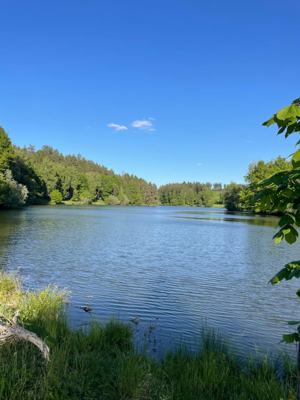 Natural landscape, Lake view