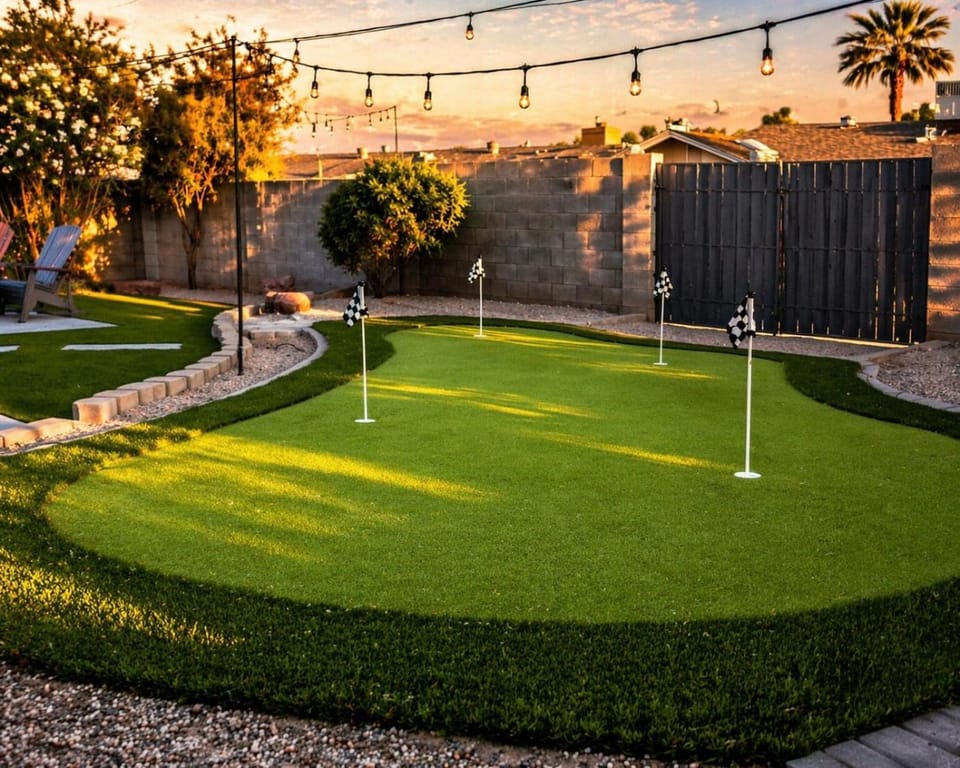 Garden, Garden, Minigolf, Minigolf, Garden view
