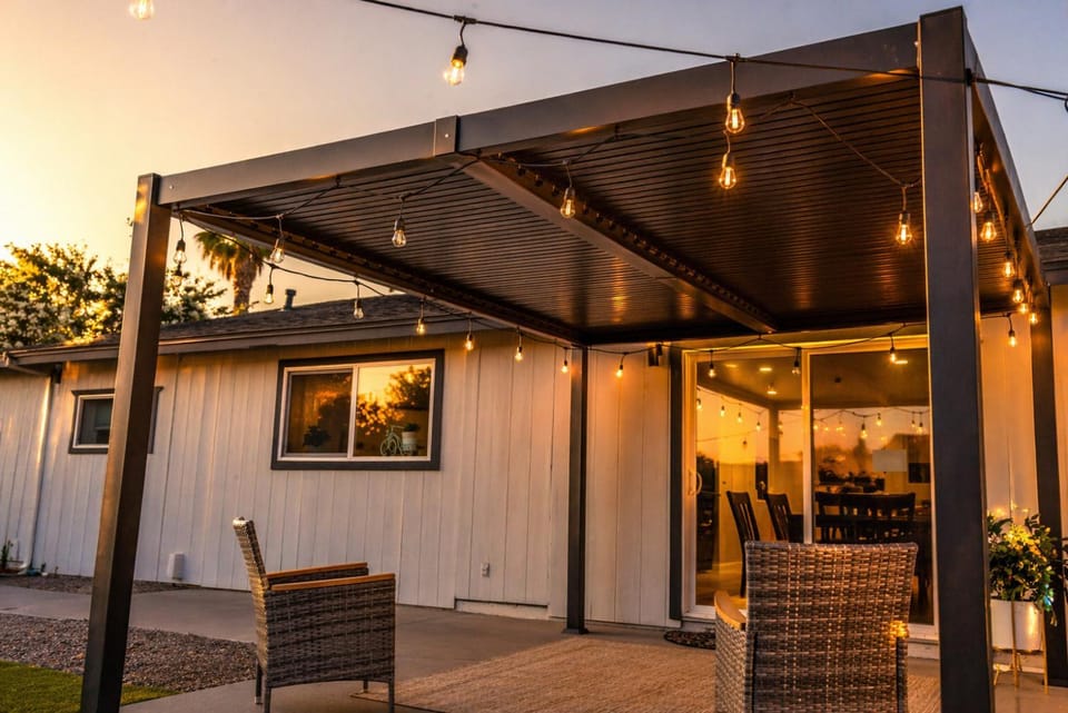 Property building, Patio