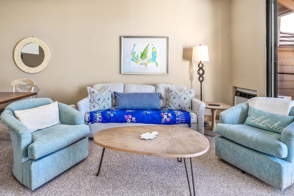 Grand Champions #45, Great Rates, Ocean view condo, A/C, Shared Hot Tub Apartment in Wailea