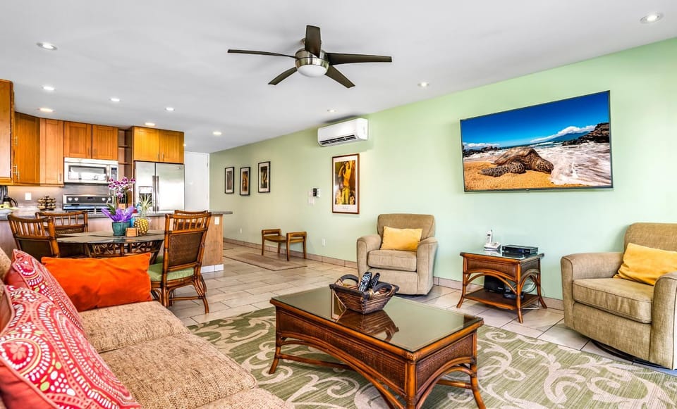 Hale Kamaole #170, Fully Renovated, Ground Floor, Full A/C, Near Kamaole III Apartment in Wailea