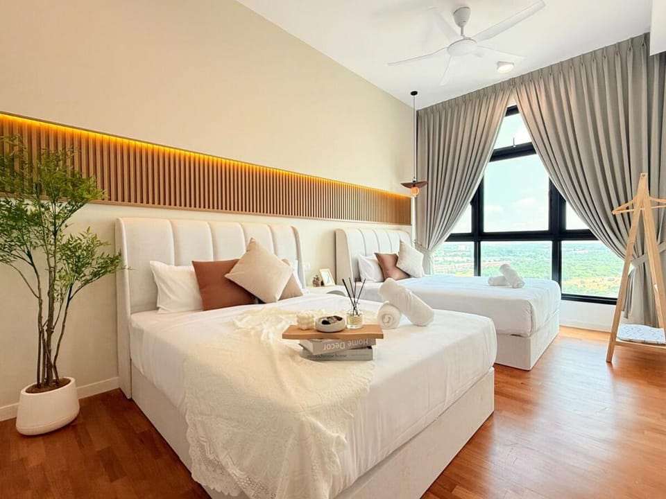 3BR-FamilyFun-Paradigm Mall Residence-Babycot-9Pax Apartment in Johor Bahru