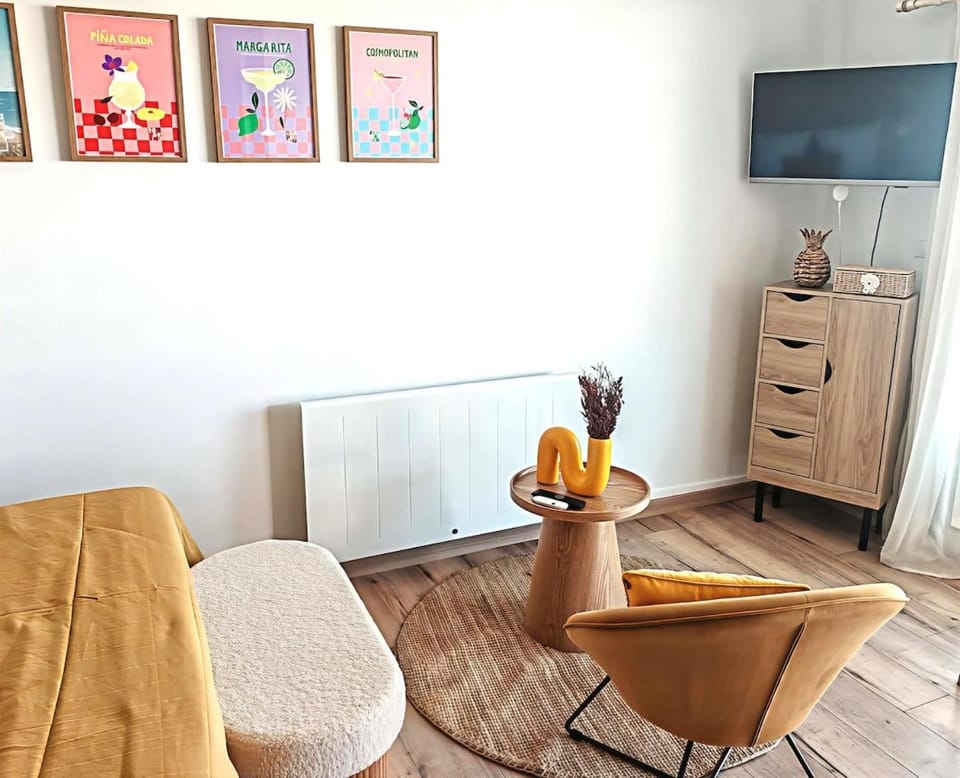 Nuit d'Opale Incroyable T1 Vue Mer Parking Wi-Fi Apartment in Berck