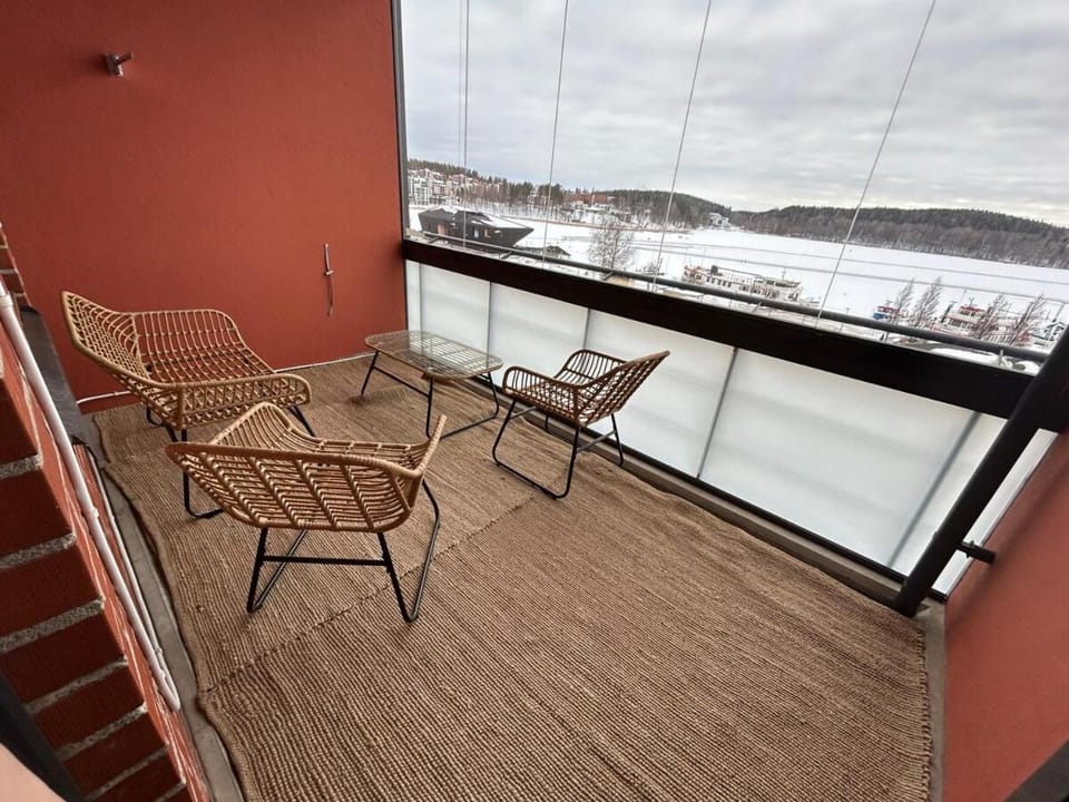 Two-bedroom apartment with lake view incl parking space Apartment in Finland