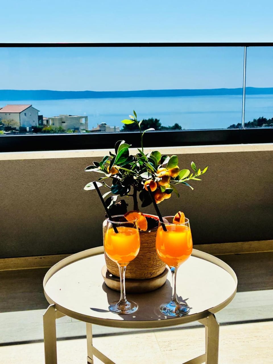 Day, Balcony/Terrace, Sea view, Drinks