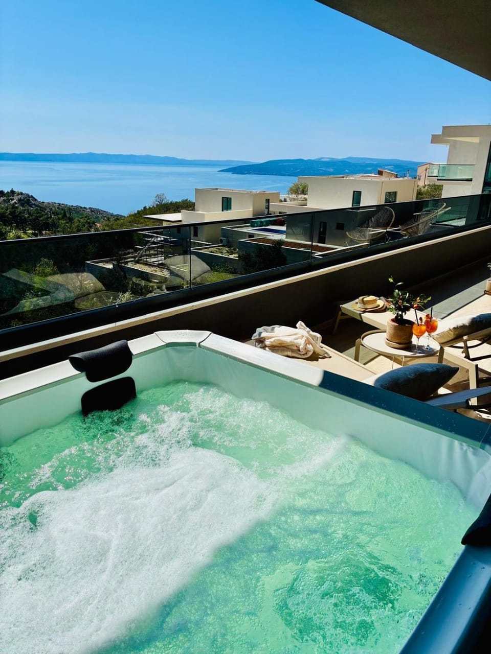 Day, Natural landscape, Hot Tub, Sea view