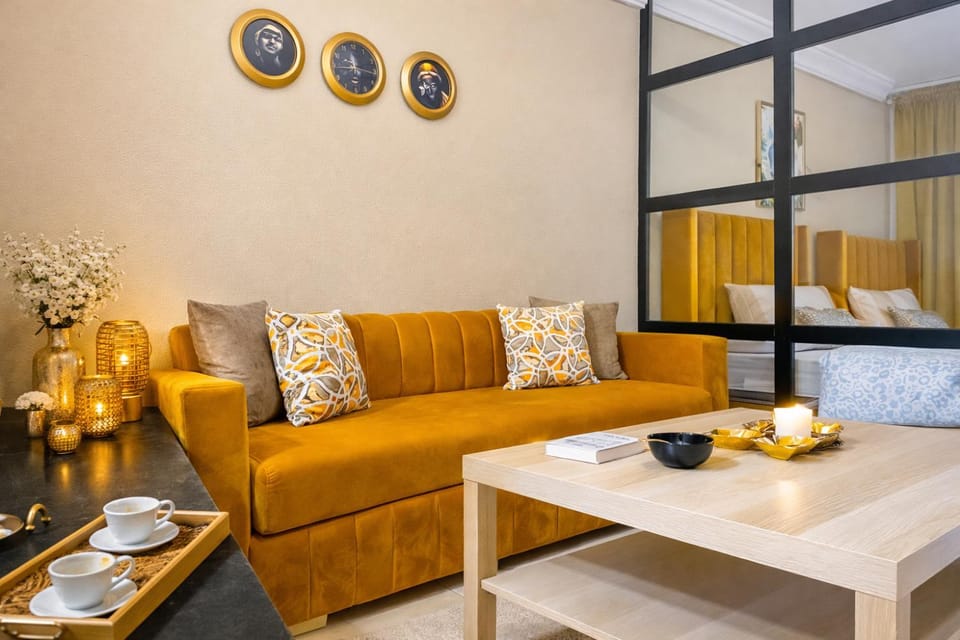 Apartment for Comfort and Luxury, Near the Train Station and Facing Hilton Open Apartment in Tangier