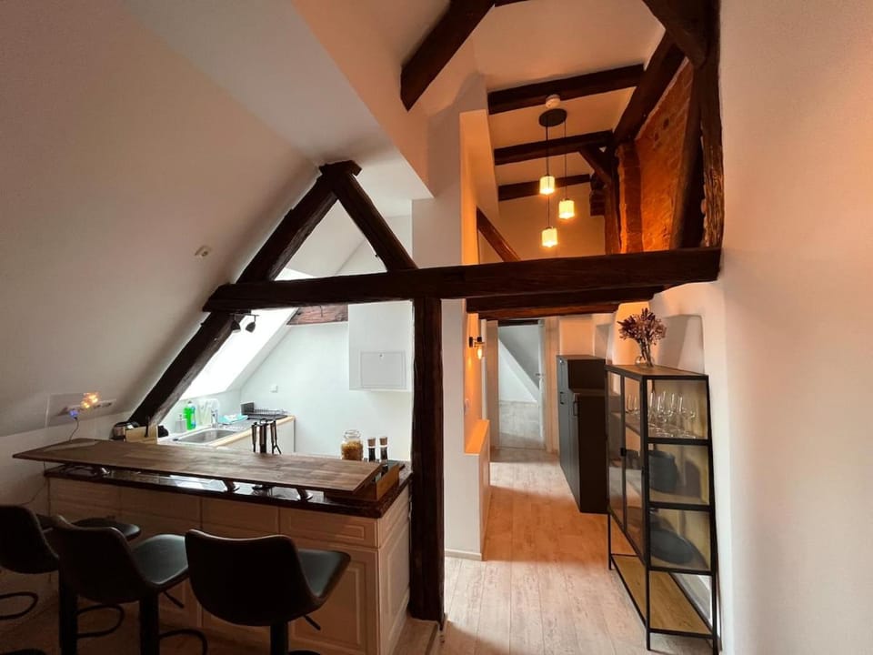 Modernes Loft mit Holzbalken und Charme Apartment in Saxony
