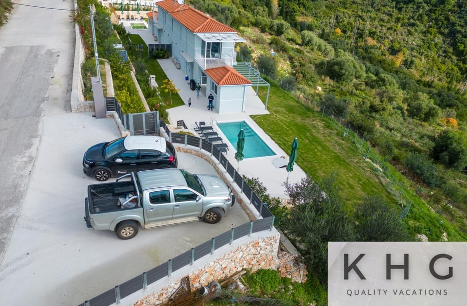 Two villas Golden sun villas with private pools near Skala village Villa in Cephalonia