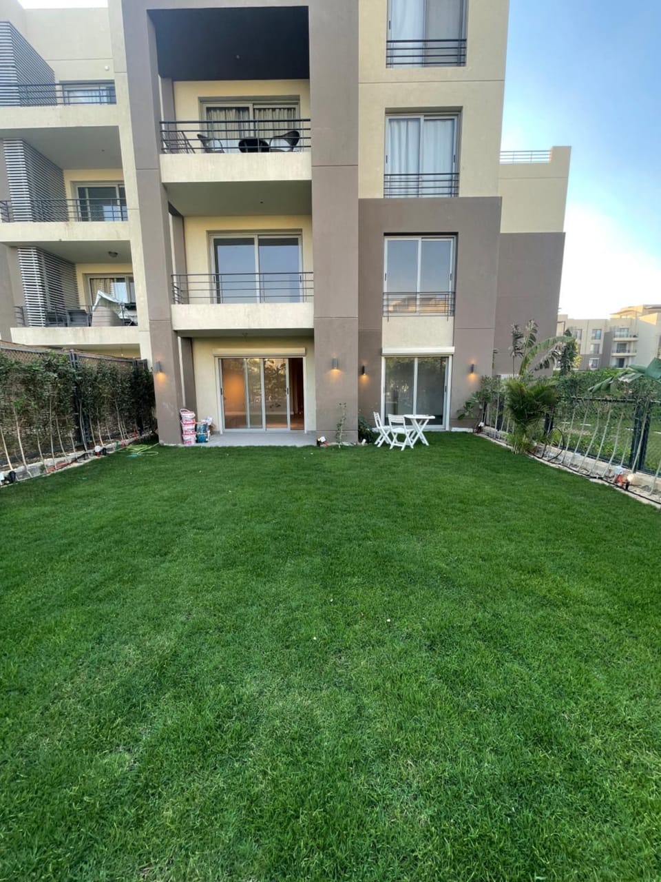 Property building, Garden
