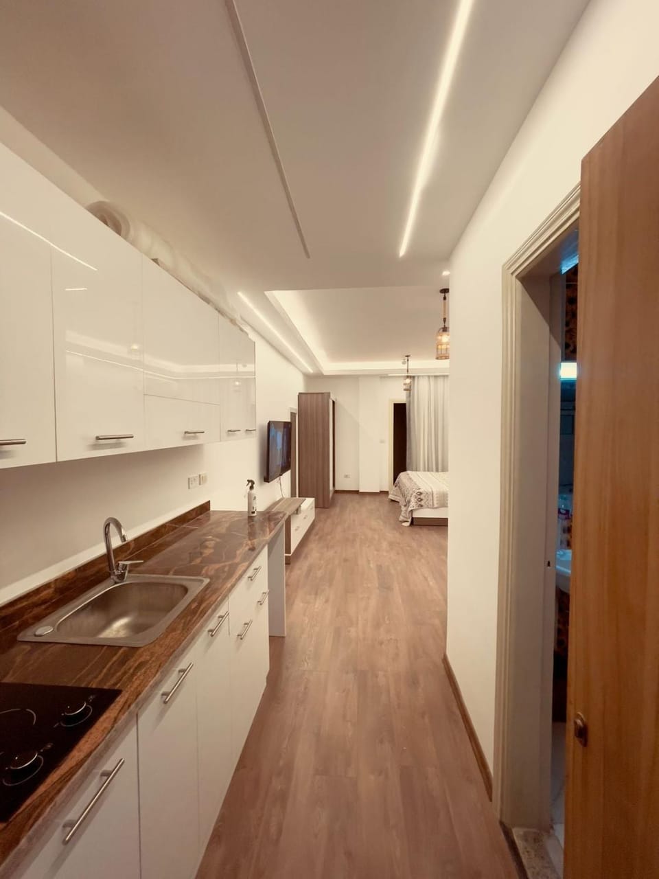 Modern L Kawser StudioHeart of Hurghada balcony Apartment in Hurghada