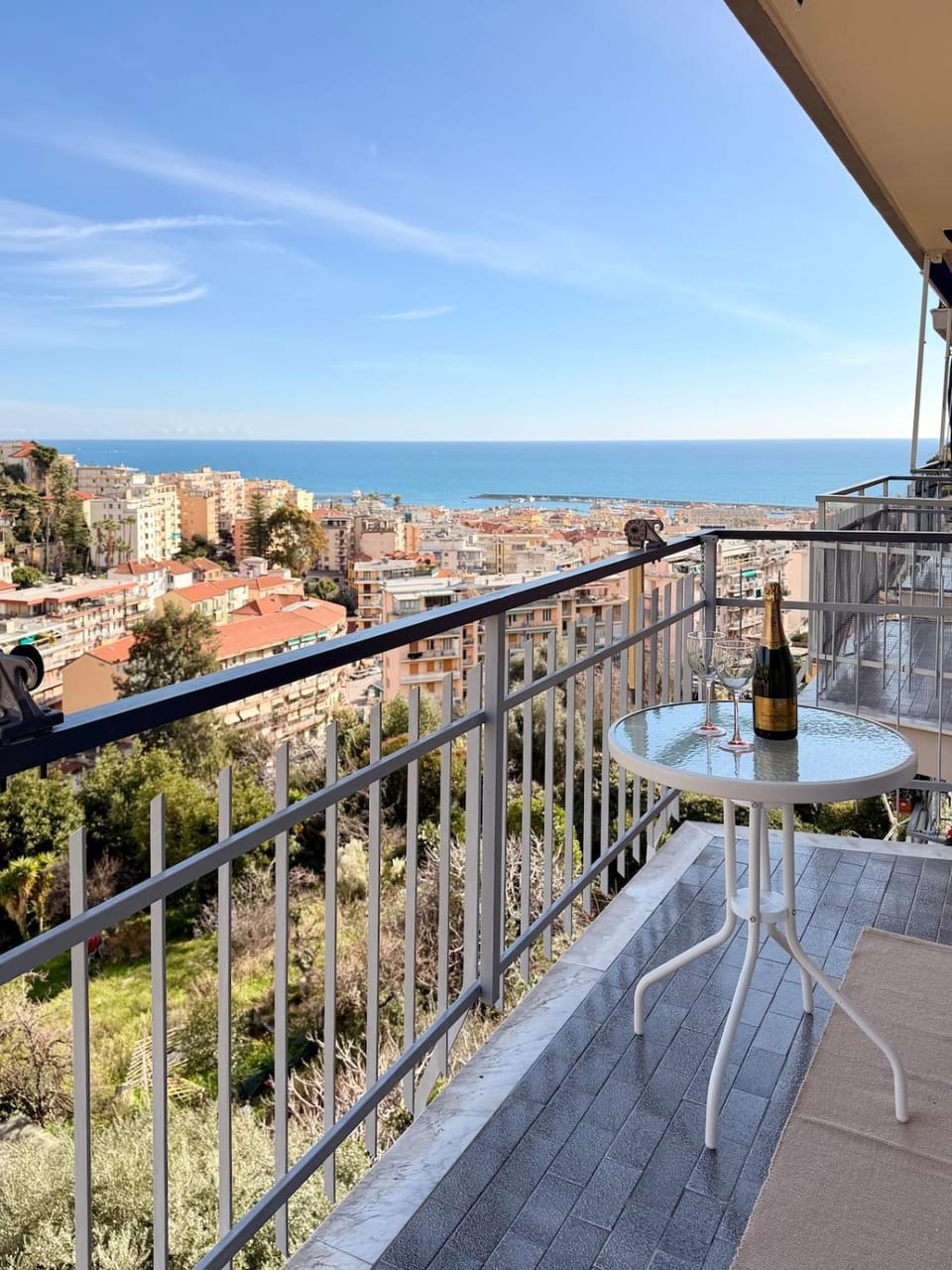 View (from property/room), Balcony/Terrace, Sea view