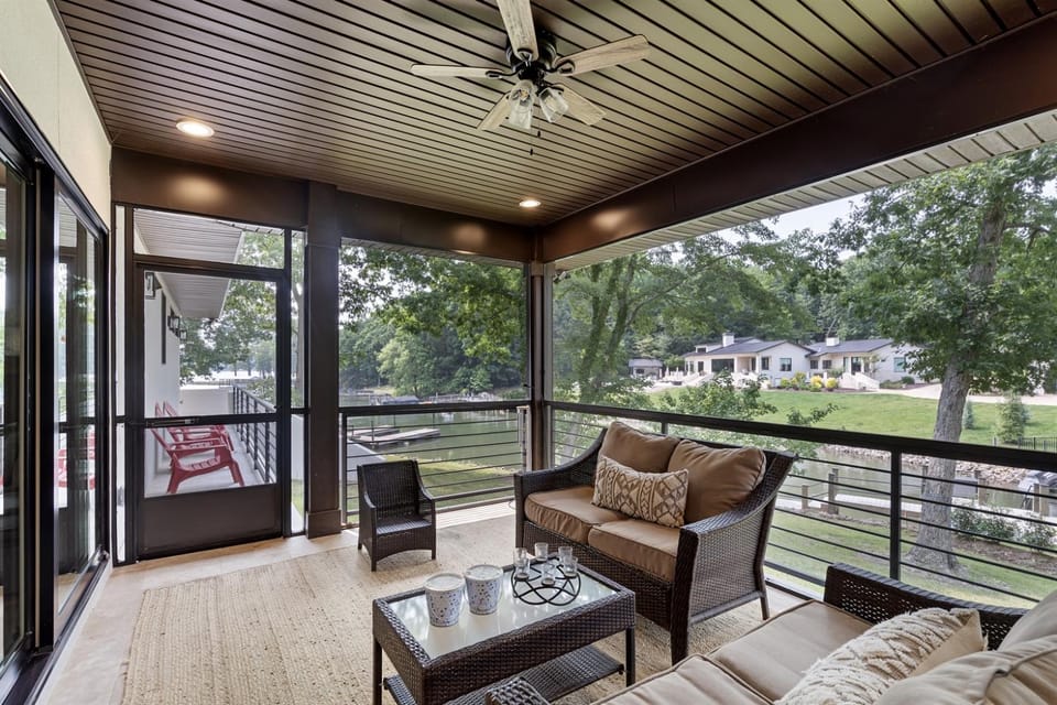 King Suite, Kayaks, Lake, Luxury Magazine Featured House in Westport