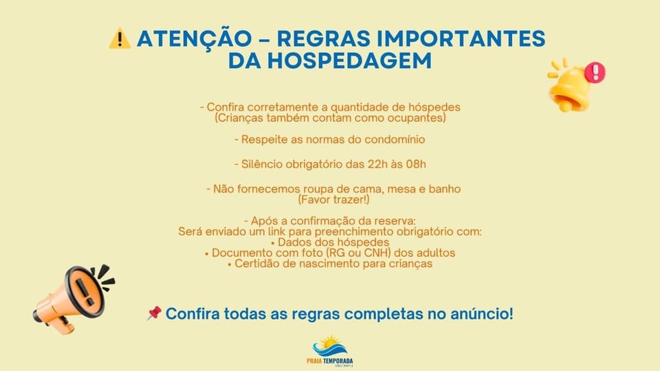 A077 - Apto c/ Sacada| 2 Dorm|Aprox. 100m da Praia Apartment in State of São Paulo