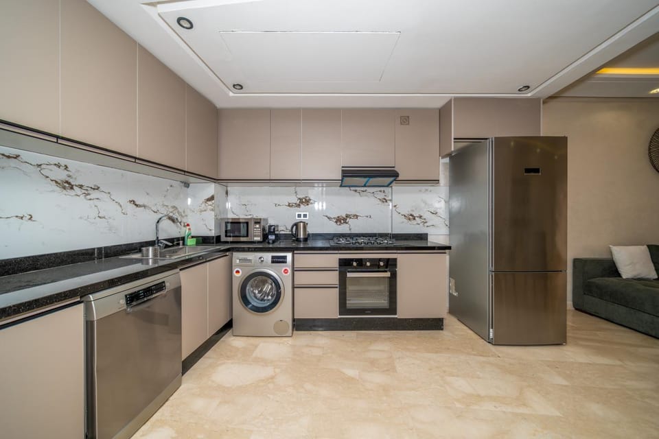 Appartement moderne proche M Avenue & Gare Apartment in Marrakesh