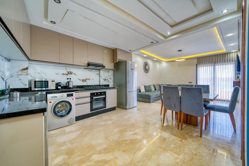 Appartement moderne proche M Avenue & Gare Apartment in Marrakesh
