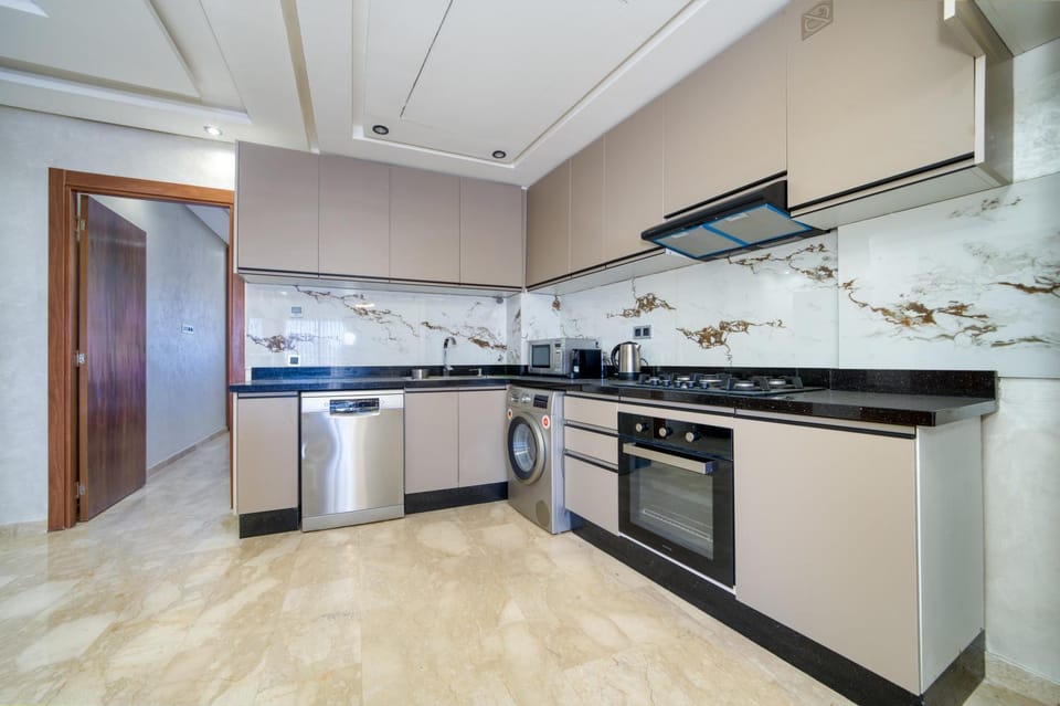 Appartement moderne proche M Avenue & Gare Apartment in Marrakesh