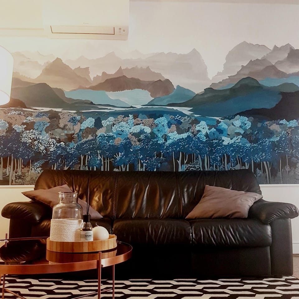 Communal lounge/ TV room, TV and multimedia, Living room, Dining area, City view, Landmark view