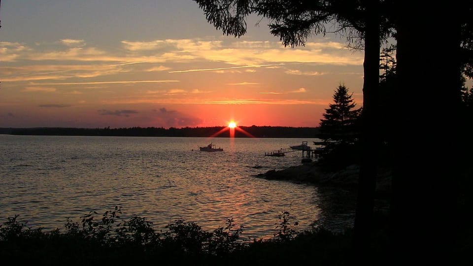 Sea view, Sunset