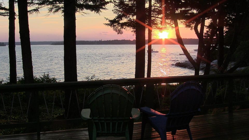 Sea view, Sunset