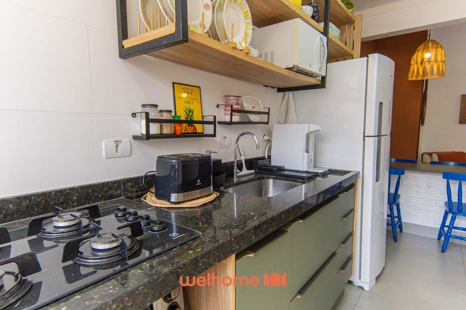 Apartamento em Guaruja perto da Praia do Tombo Apartment in State of São Paulo