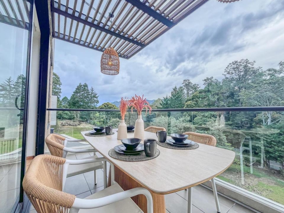 Serene 2BR Country Hideaway | Views in El Retiro Apartment in Antioquia