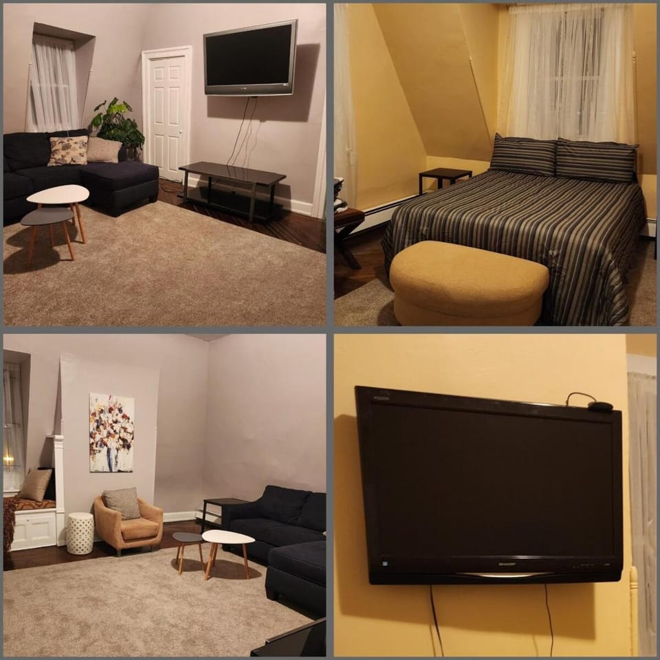Furnished 1BR,1BA 15 min to MetLife and World Cup Apartment in Newark