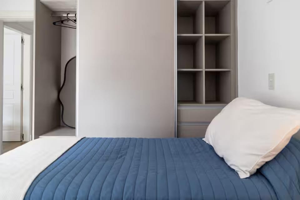 Bed, Photo of the whole room, Bedroom, wardrobe