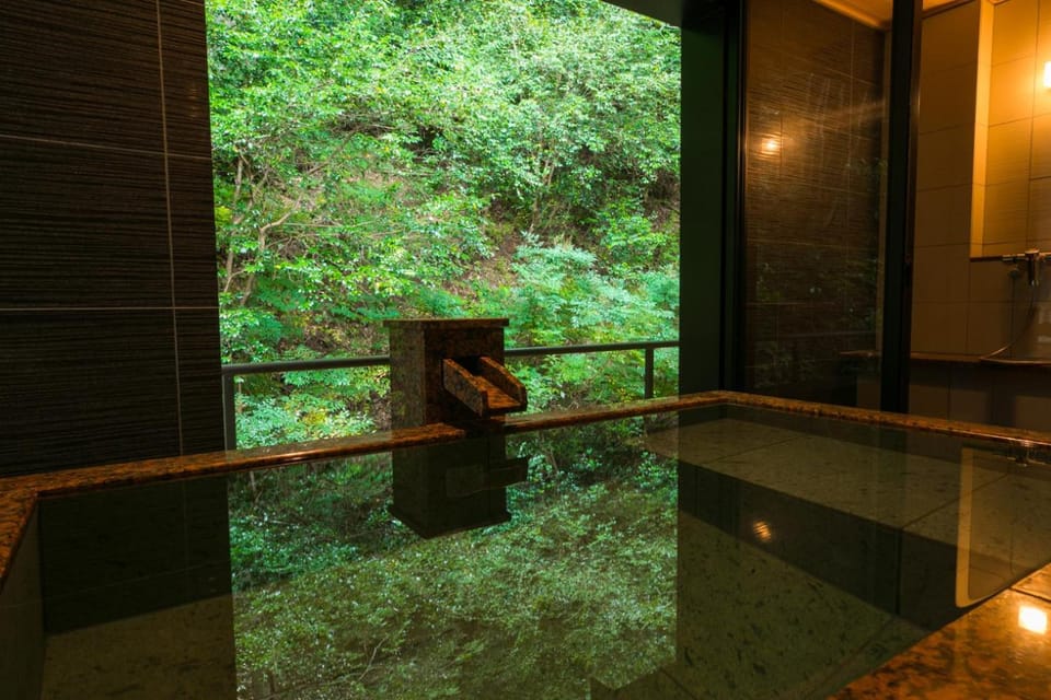Hot Spring Bath, Landmark view, Open Air Bath