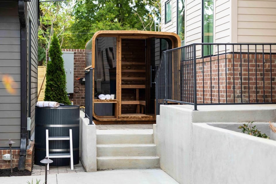 Modern Comfort | Secure Resort + Pool & Sauna House in East Nashville