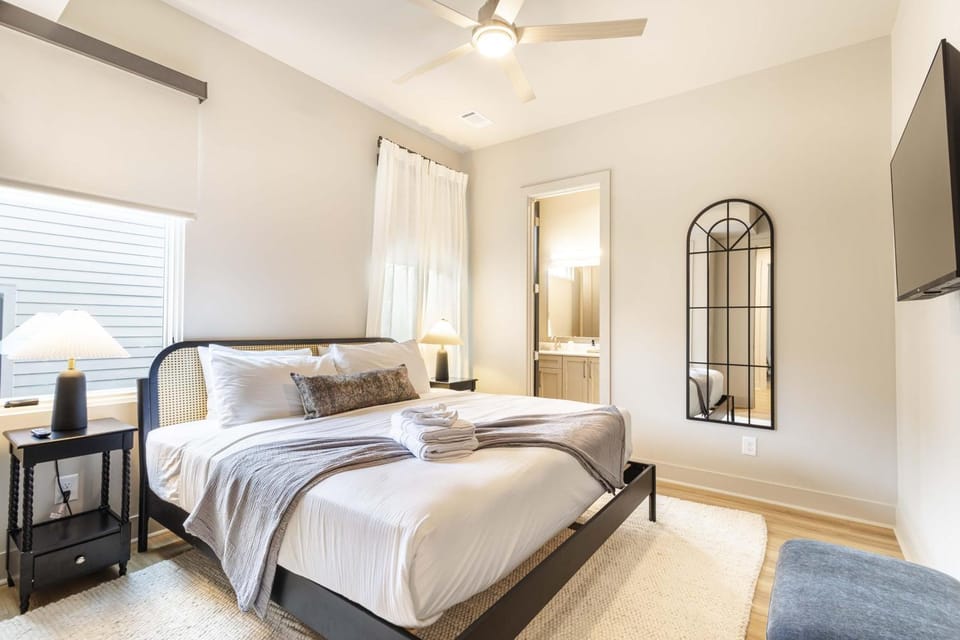 Modern Comfort | Pool, Fitness & Firepit House in East Nashville