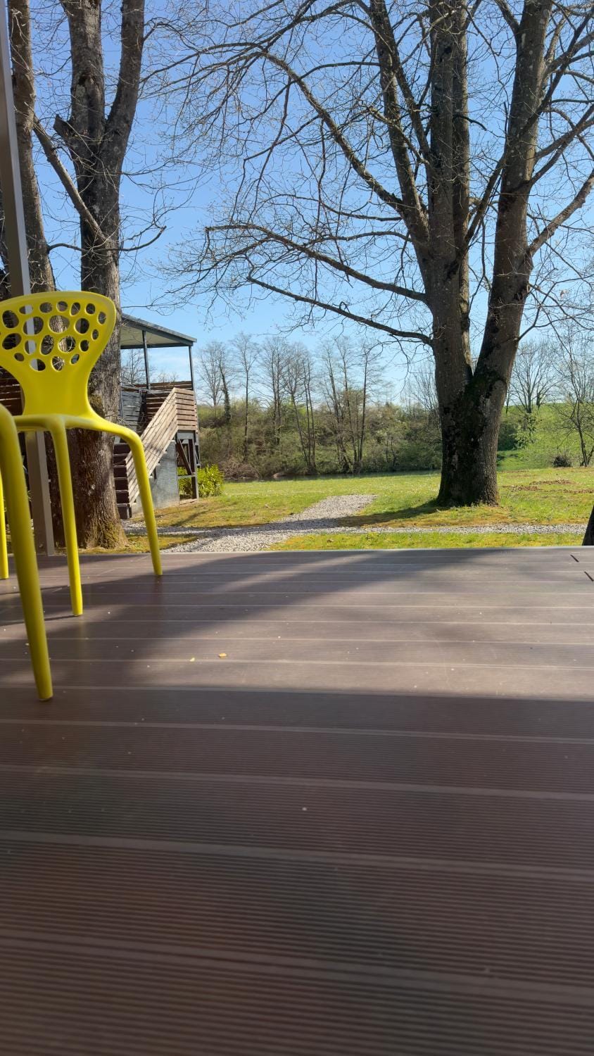 Property building, Patio