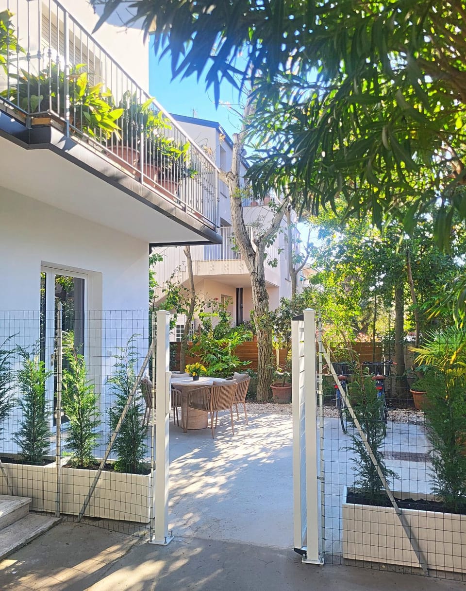 Property building, Garden