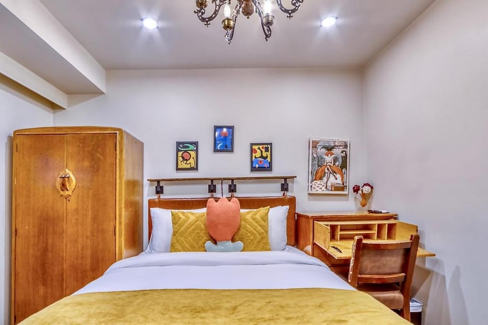 Bed, Bedroom, wardrobe