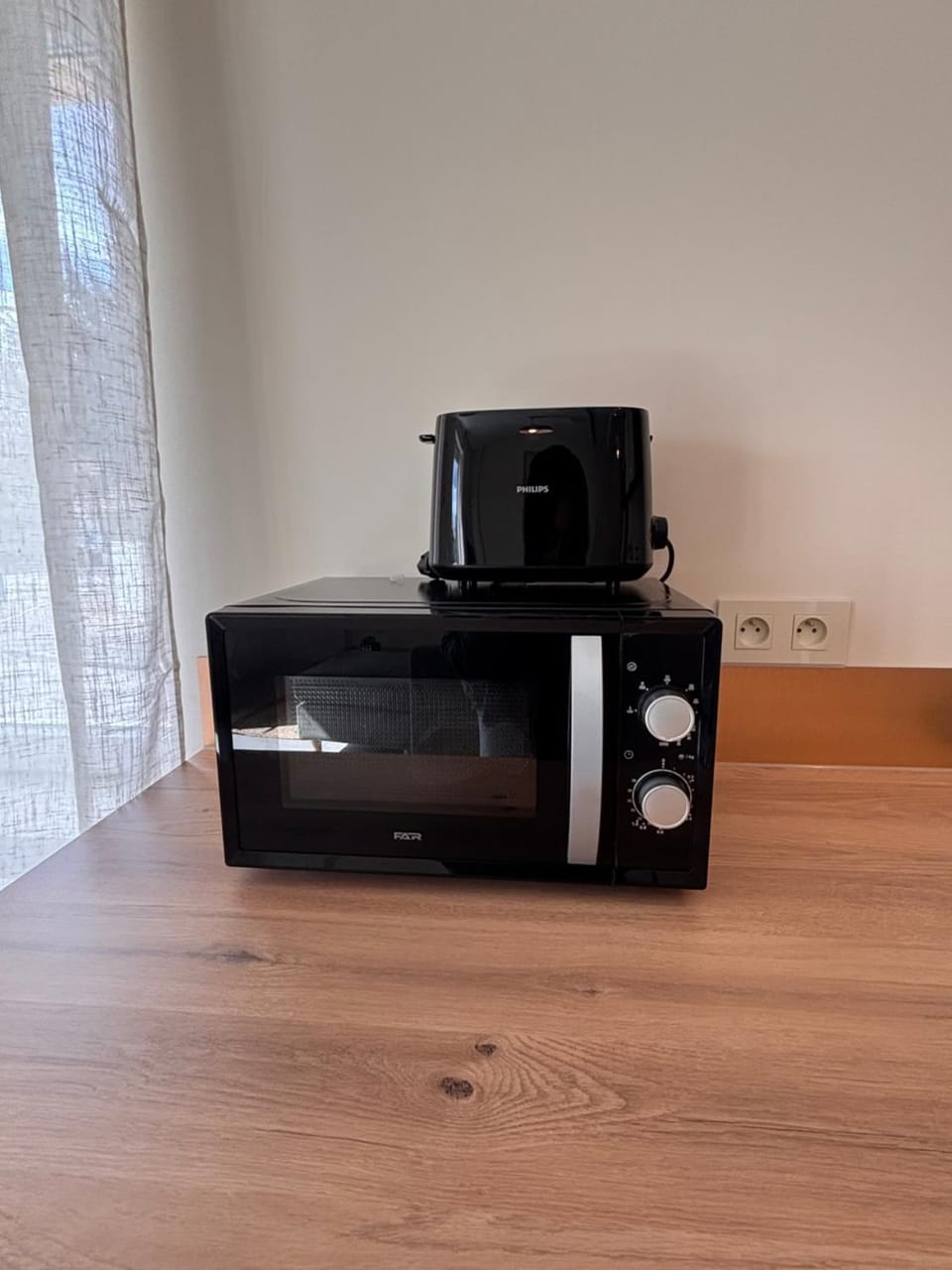 microwave, toaster