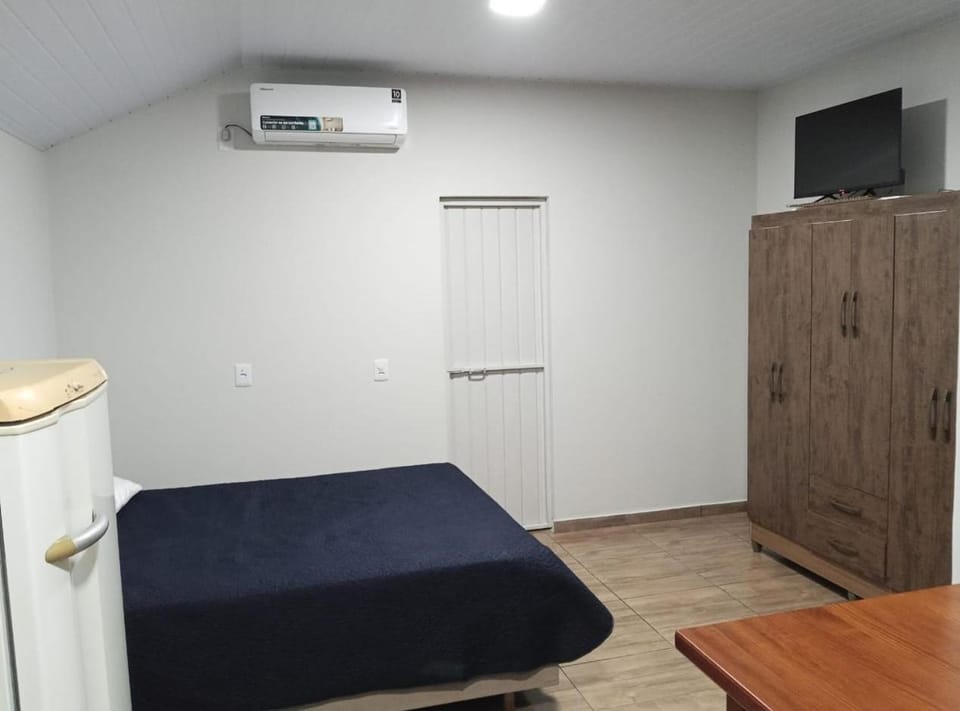 Bed, Photo of the whole room, Bedroom, wardrobe, air conditioner