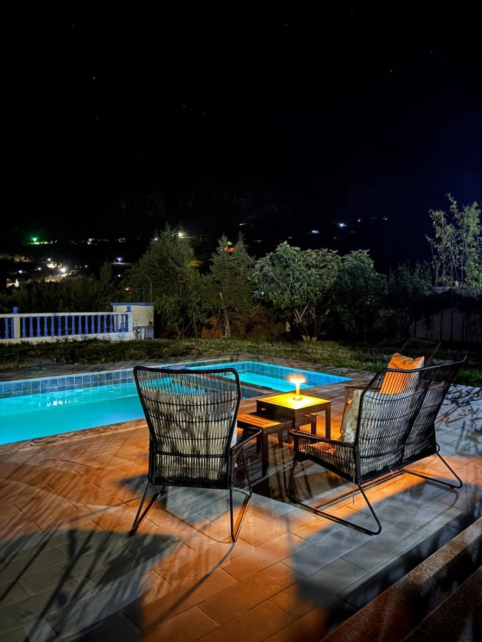 Azure Oasis Villa with Private Pool and City View Villa in Chefchaouen