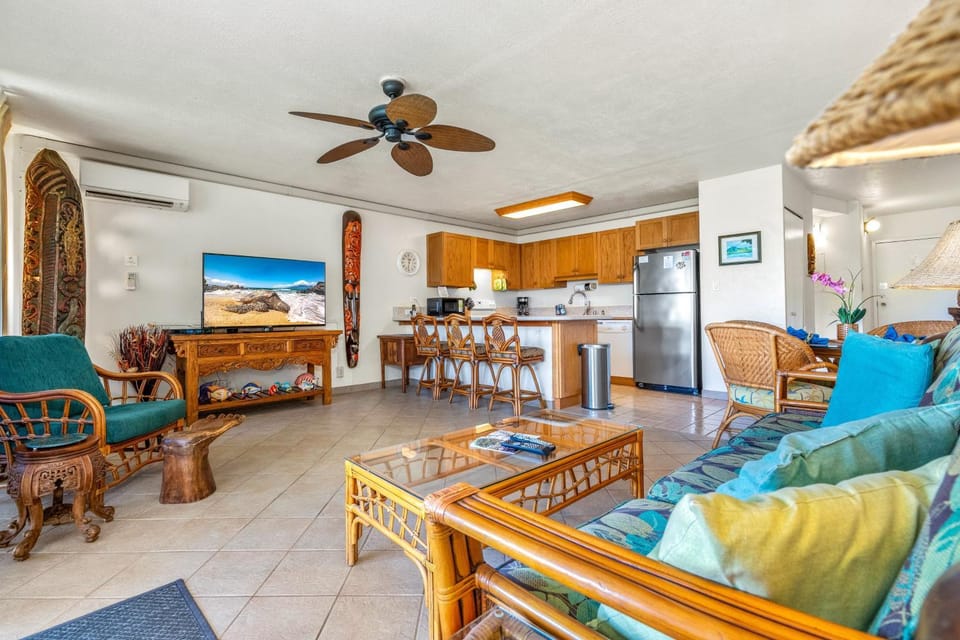 Kihei Alii Kai #A-305 Closest Building to Kamaole Beach #1, Full A/C, Wifi Apartment in Kihei
