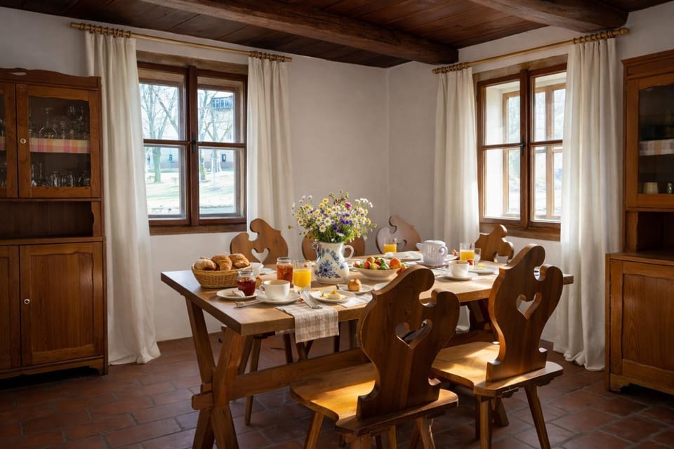 Food and drinks, Dining area, Food, Breakfast