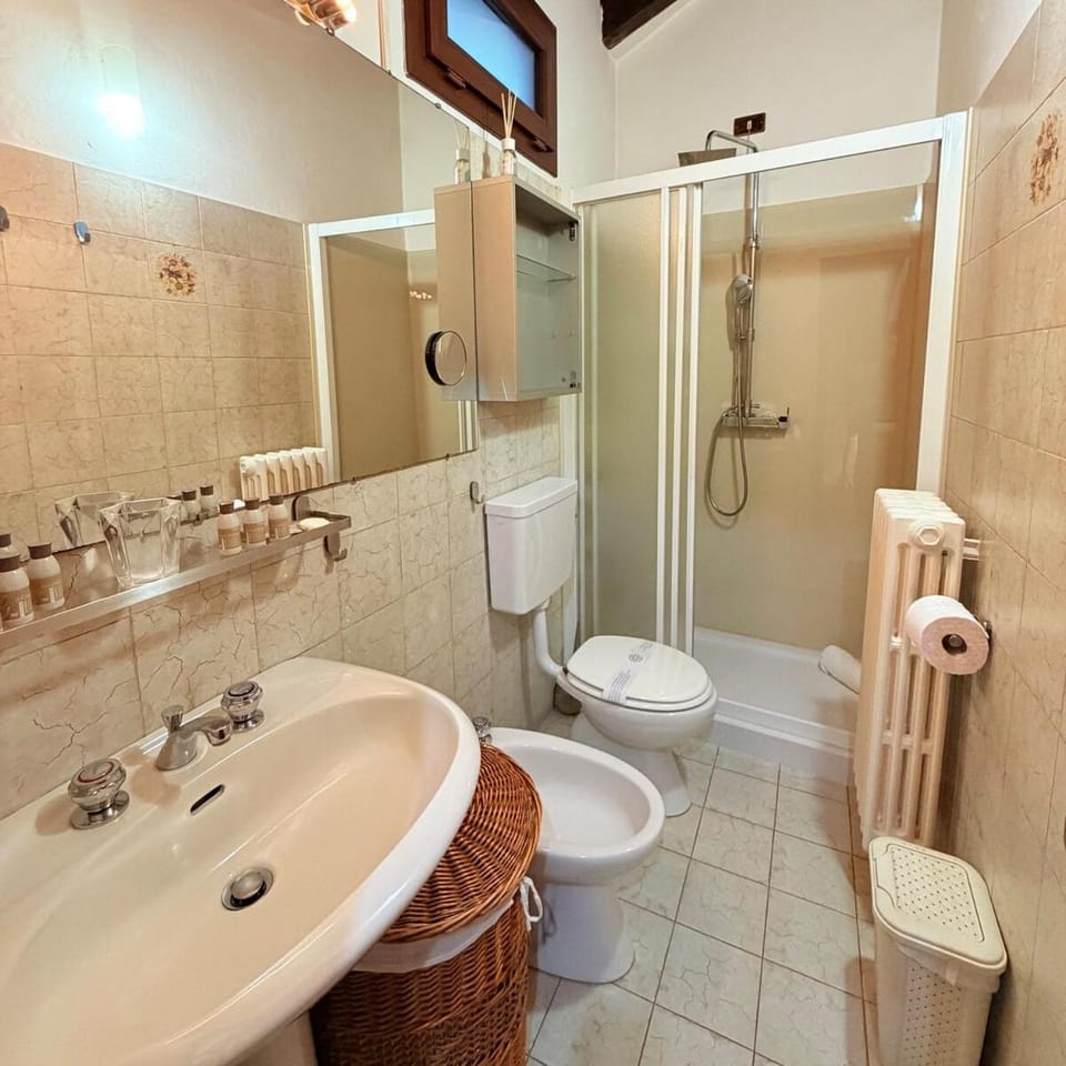 Shower, Toilet, Bathroom, bidet, towels