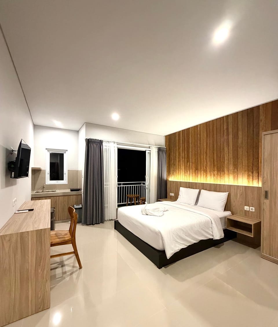 Bedroom, towels