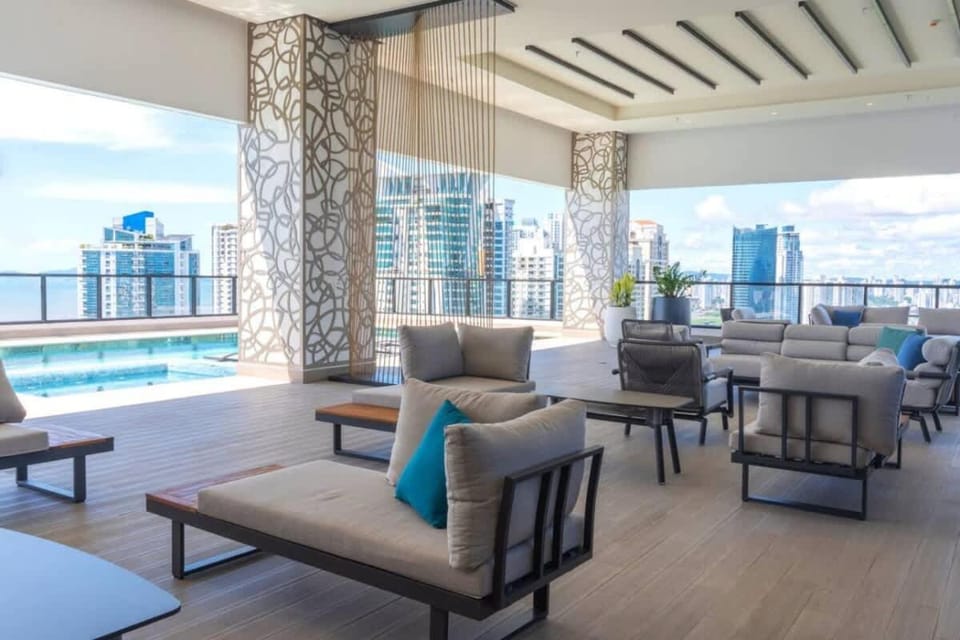 Modern Furnished Studio with Ocean Views in Panama U1004 Apartment in Panama City, Panama