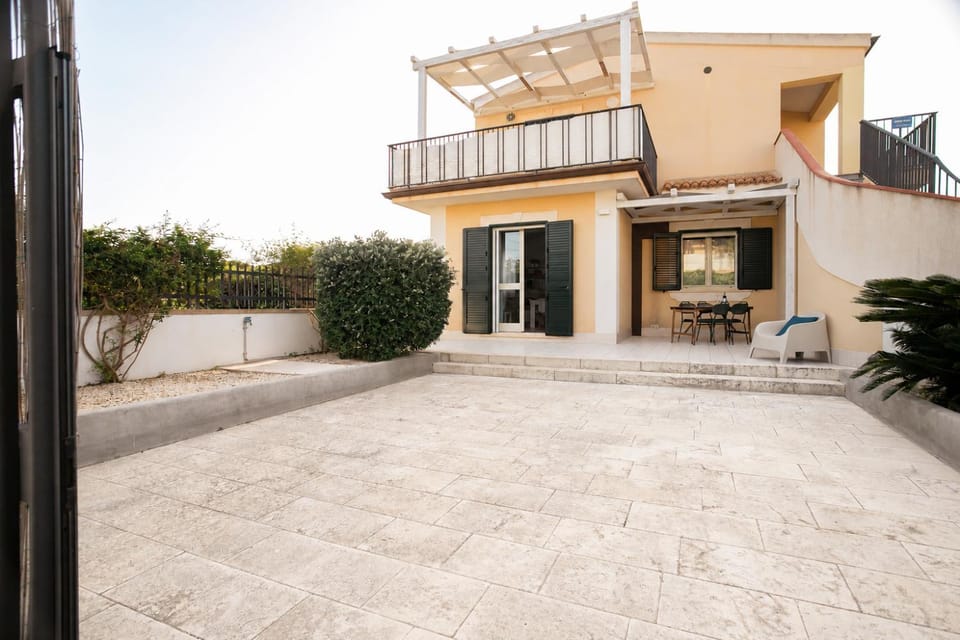 Property building, Patio