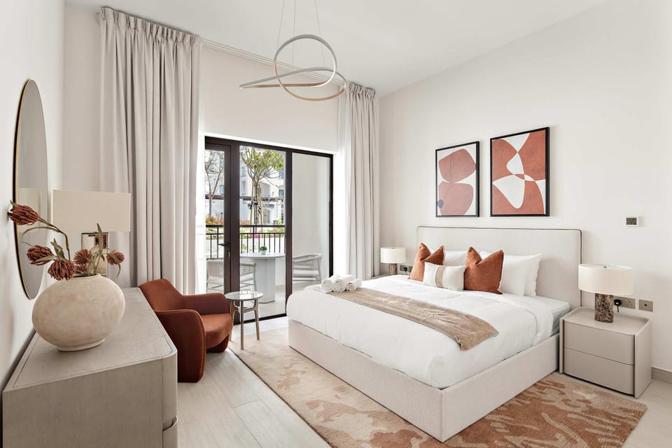 Seating area, Bedroom