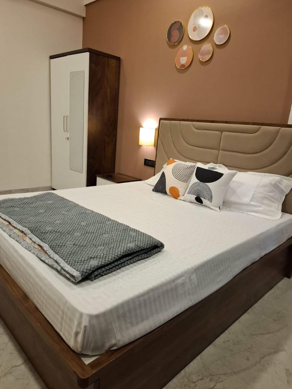 Bed, Bedroom, wardrobe