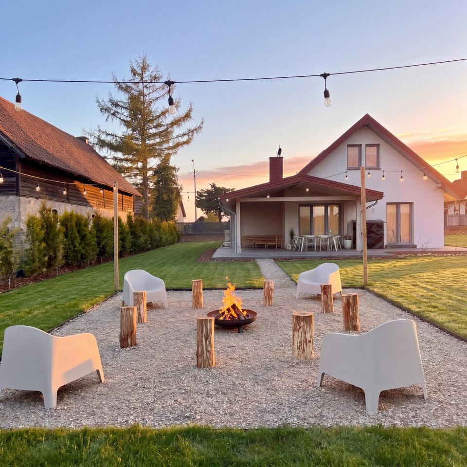 Property building, Patio, Garden, Garden view