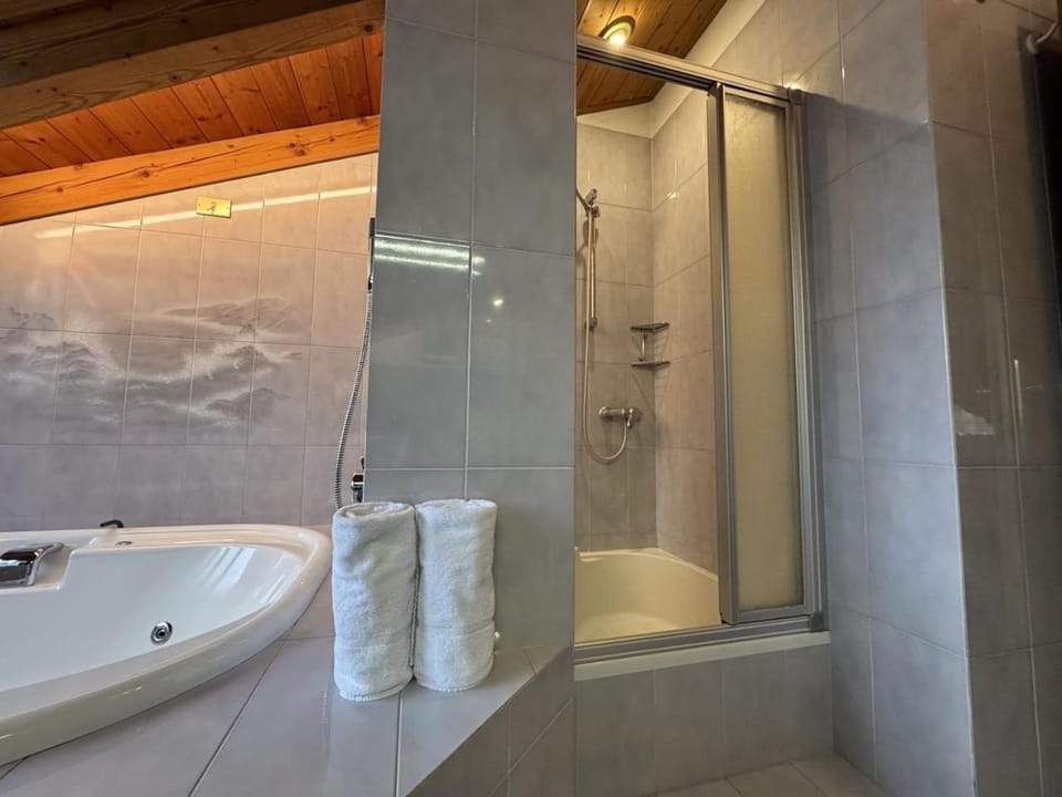 Shower, Bathroom, Bath, towels