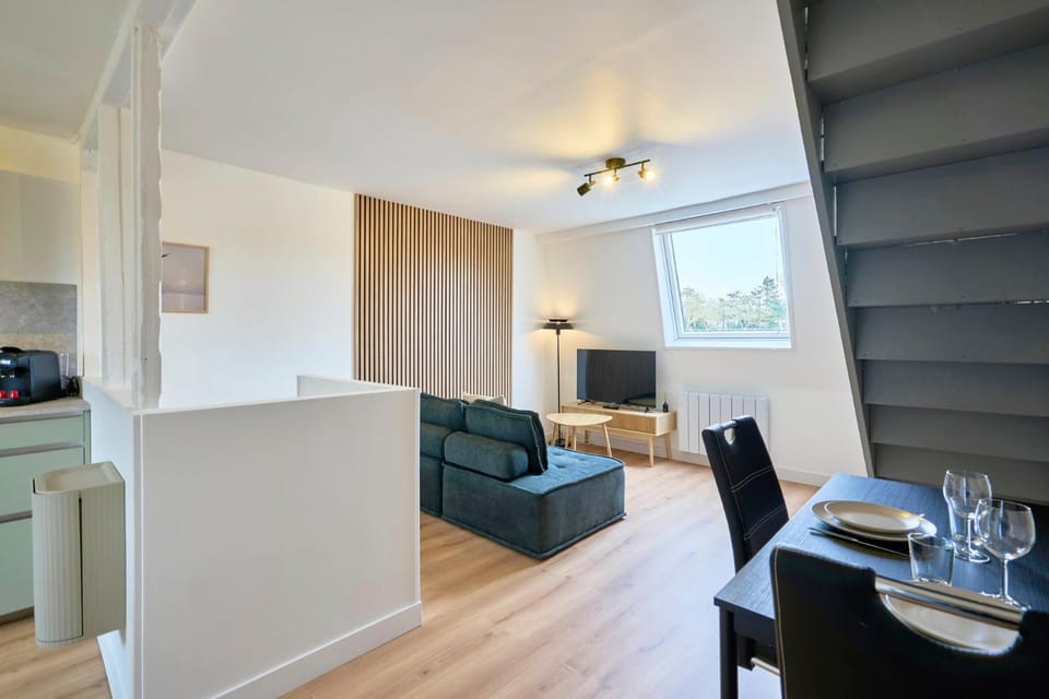 Appartement en duplex proche du parc Barbieux Apartment in Villeneuve-d'Ascq