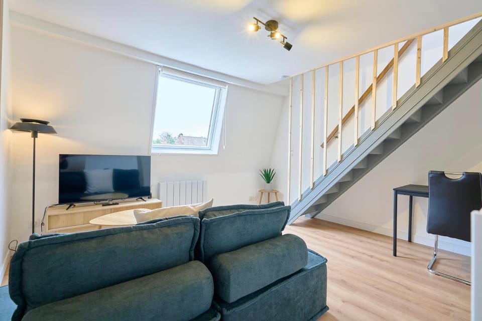 Appartement en duplex proche du parc Barbieux Apartment in Villeneuve-d'Ascq